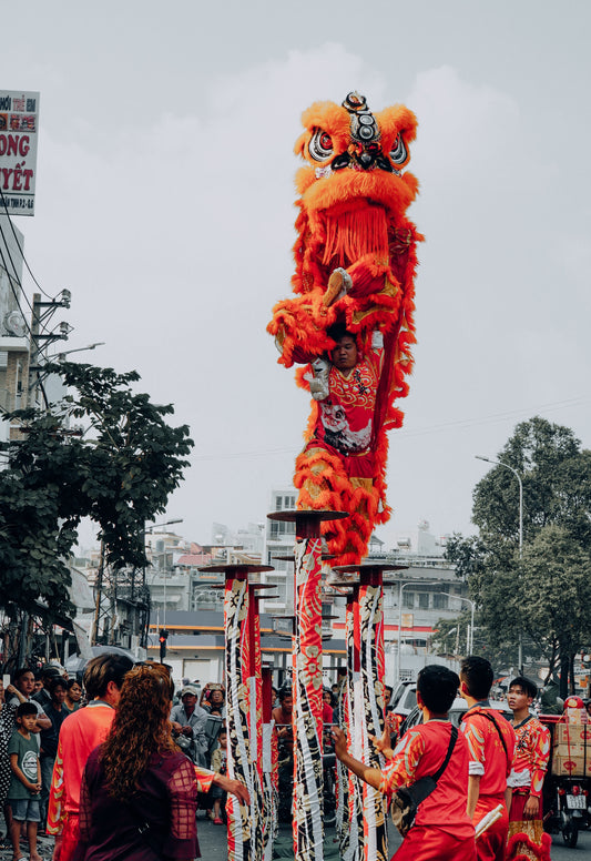 Experience Lion Dancing with the Tong Keow Seah Lion Dance Troupe in Butterworth, Penang